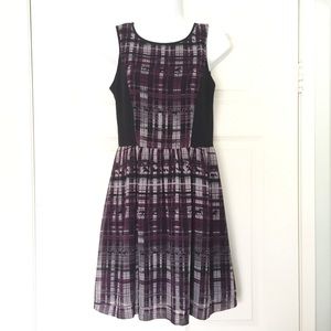 eric + lani Fit and Flare Horses Print Dress sz S
